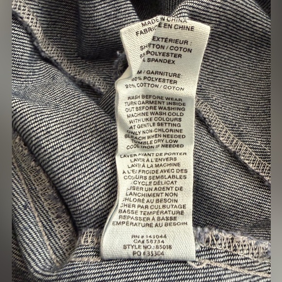 Avec Les Villes Sleeveless Denim Mini Dress - Picture 8 of 8